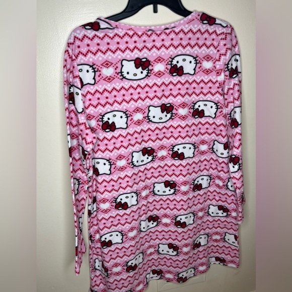 VINTAGE 2004 Hello Kitty XL fleece nightgown - Picture 2 of 5